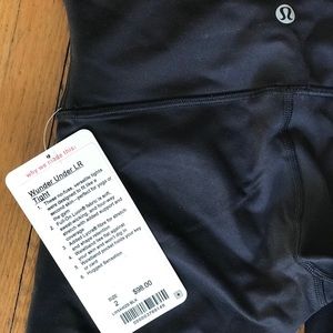 Black full length “wonder under LR tight”